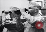 Image of Admiral Chester W Nimitz Okinawa Ryukyu Islands, 1945, second 59 stock footage video 65675038547