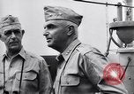 Image of Admiral Chester W Nimitz Okinawa Ryukyu Islands, 1945, second 61 stock footage video 65675038547