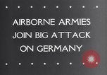 Image of Airborne troops Germany, 1945, second 3 stock footage video 65675038549