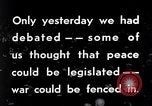 Image of Pro war and anti-war advocates in World War 2 United States USA, 1940, second 4 stock footage video 65675038552