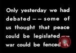 Image of Pro war and anti-war advocates in World War 2 United States USA, 1940, second 5 stock footage video 65675038552