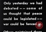 Image of Pro war and anti-war advocates in World War 2 United States USA, 1940, second 12 stock footage video 65675038552