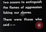 Image of Pro war and anti-war advocates in World War 2 United States USA, 1940, second 27 stock footage video 65675038552