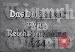 Image of Adolf Hitler flies to Nuremberg Nuremberg Germany, 1934, second 23 stock footage video 65675038560