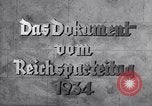 Image of Adolf Hitler flies to Nuremberg Nuremberg Germany, 1934, second 24 stock footage video 65675038560
