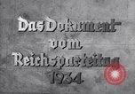 Image of Adolf Hitler flies to Nuremberg Nuremberg Germany, 1934, second 30 stock footage video 65675038560