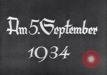Image of Adolf Hitler flies to Nuremberg Nuremberg Germany, 1934, second 50 stock footage video 65675038560