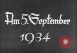 Image of Adolf Hitler flies to Nuremberg Nuremberg Germany, 1934, second 51 stock footage video 65675038560