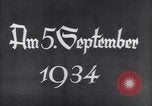 Image of Adolf Hitler flies to Nuremberg Nuremberg Germany, 1934, second 52 stock footage video 65675038560