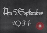 Image of Adolf Hitler flies to Nuremberg Nuremberg Germany, 1934, second 53 stock footage video 65675038560