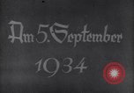 Image of Adolf Hitler flies to Nuremberg Nuremberg Germany, 1934, second 54 stock footage video 65675038560