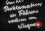 Image of Nuremberg rally Nazi 6th Party Congress speeches Nuremberg Germany, 1934, second 3 stock footage video 65675038565