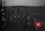 Immagine di Zeppelinfeld cerimonia del fiaccolata nazista Nürnberg Germania, 1934, secondo 31 filmato di repertorio 65675038570