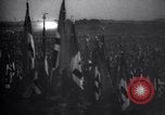 Immagine di Zeppelinfeld cerimonia del fiaccolata nazista Nürnberg Germania, 1934, secondo 61 filmato di repertorio 65675038570