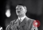 Immagine di Adolf Hitler discorso di chiusura a 6 Partito Nazista Congress Nürnberg Germania, 1934, secondo 37 filmato di repertorio 65675038575
