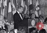 Image of Lyndon Johnson advocates middle east peace Washington DC USA, 1968, second 20 stock footage video 65675038583