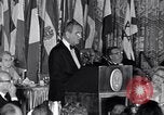 Image of Lyndon Johnson advocates middle east peace Washington DC USA, 1968, second 29 stock footage video 65675038583