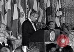 Image of Lyndon Johnson advocates middle east peace Washington DC USA, 1968, second 30 stock footage video 65675038583