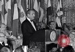 Image of Lyndon Johnson advocates middle east peace Washington DC USA, 1968, second 33 stock footage video 65675038583