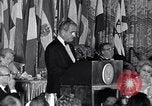 Image of Lyndon Johnson advocates middle east peace Washington DC USA, 1968, second 34 stock footage video 65675038583