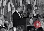 Image of Lyndon Johnson advocates middle east peace Washington DC USA, 1968, second 37 stock footage video 65675038583