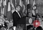 Image of Lyndon Johnson advocates middle east peace Washington DC USA, 1968, second 38 stock footage video 65675038583