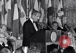 Image of Lyndon Johnson advocates middle east peace Washington DC USA, 1968, second 41 stock footage video 65675038583