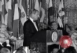 Image of Lyndon Johnson advocates middle east peace Washington DC USA, 1968, second 54 stock footage video 65675038583
