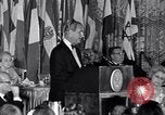 Image of Lyndon Johnson advocates middle east peace Washington DC USA, 1968, second 56 stock footage video 65675038583