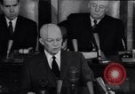 Image of President Eisenhower Washington DC USA, 1957, second 34 stock footage video 65675038587