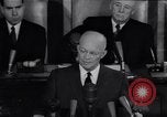 Image of President Eisenhower Washington DC USA, 1957, second 36 stock footage video 65675038587