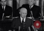 Image of President Eisenhower Washington DC USA, 1957, second 41 stock footage video 65675038587