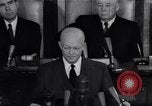 Image of President Eisenhower Washington DC USA, 1957, second 45 stock footage video 65675038587