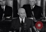 Image of President Eisenhower Washington DC USA, 1957, second 46 stock footage video 65675038587