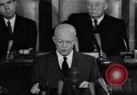 Image of President Eisenhower Washington DC USA, 1957, second 47 stock footage video 65675038587