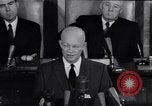 Image of President Eisenhower Washington DC USA, 1957, second 49 stock footage video 65675038587