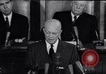 Image of President Eisenhower Washington DC USA, 1957, second 52 stock footage video 65675038587