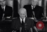 Image of President Eisenhower Washington DC USA, 1957, second 55 stock footage video 65675038587