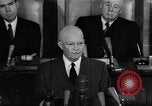 Image of President Eisenhower Washington DC USA, 1957, second 56 stock footage video 65675038587