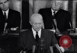 Image of President Eisenhower Washington DC USA, 1957, second 58 stock footage video 65675038587