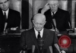 Image of President Eisenhower Washington DC USA, 1957, second 60 stock footage video 65675038587