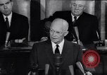Image of President Eisenhower Washington DC USA, 1957, second 61 stock footage video 65675038587