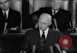 Image of President Eisenhower Washington DC USA, 1957, second 62 stock footage video 65675038587