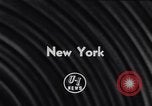 Standbild Leo Lebel New York United States USA, 1957, aus Sekunde 3 historischem Filmmaterial Videoclip 65675038592