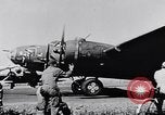 Standbild USA B-17-Bomber Bassingbourn England, 1943, aus Sekunde 57 historischem Filmmaterial Videoclip 65675038597