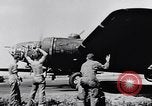 Standbild USA B-17-Bomber Bassingbourn England, 1943, aus Sekunde 58 historischem Filmmaterial Videoclip 65675038597