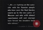 Image of Soviet Union mobilizes to defend against German invasion in Operation Barbarossa Soviet Union, 1941, second 62 stock footage video 65675038613