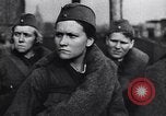 Standbild Die sowjetische Armee Frauenbataillon Sowjetunion, 1941, aus Sekunde 34 historischem Filmmaterial Videoclip 65675038616