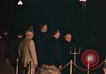 Image of a ceremony prior to the departure of Khrushchev United States USA, 1959, second 30 stock footage video 65675038633