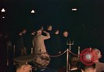 Image of a ceremony prior to the departure of Khrushchev United States USA, 1959, second 44 stock footage video 65675038633
